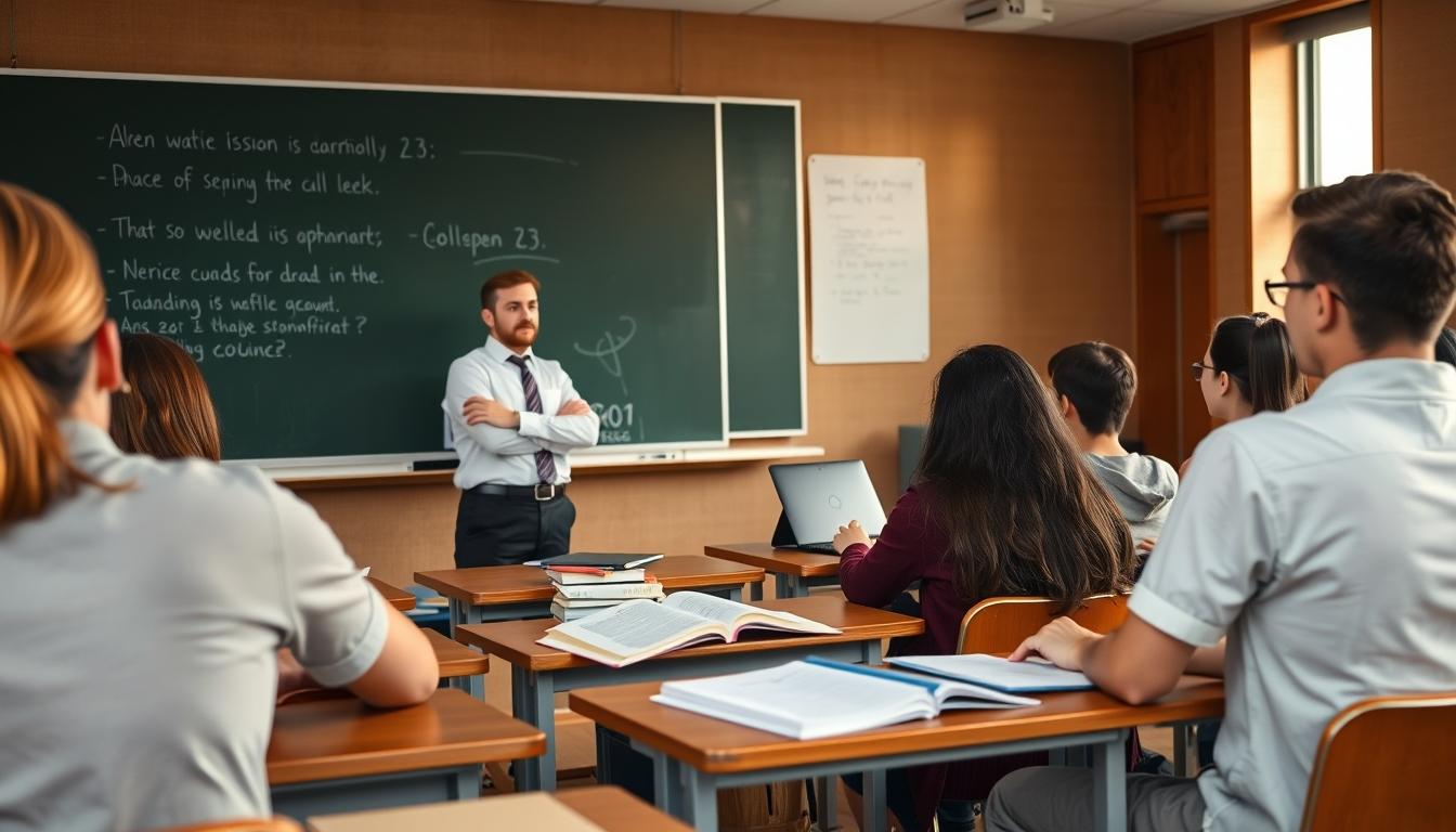 Students working in research laboratory